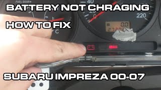 What to check if your Subaru Impreza isn't charging your battery