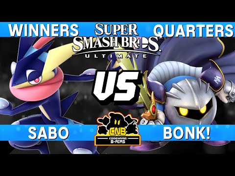 Smash Ultimate Tournament Winners Quarters - Sabo (Greninja) vs BONK! (MK) - CNB 212