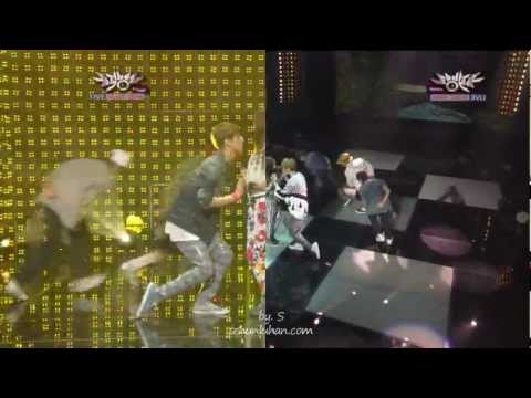 120817 120824 Sehun and Luhan - boa's ONLY ONE Comparison.