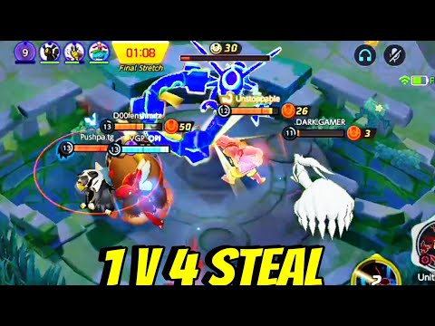 The MOST IMPOSSIBLE *STEAL* EVER 😈😈 ll Pokemon Unite