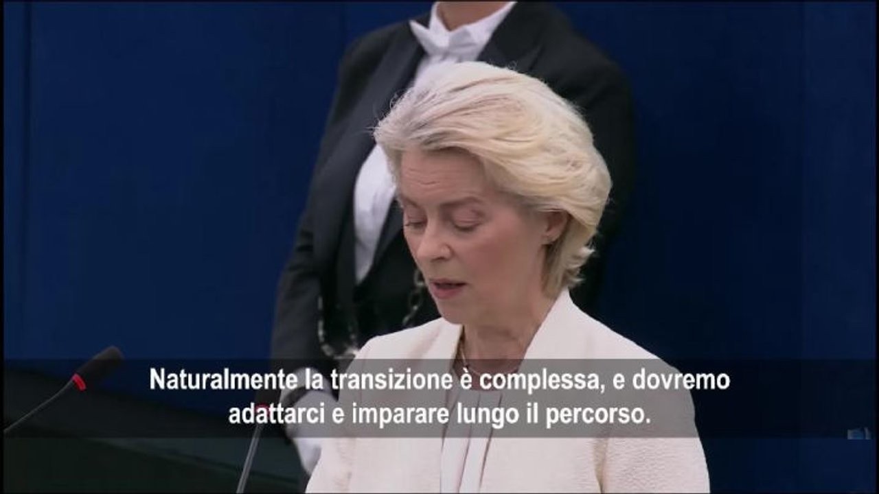 Von der Leyen: Presenteremo nuovo quadro per resilienza climatica, manterremo obiettivi