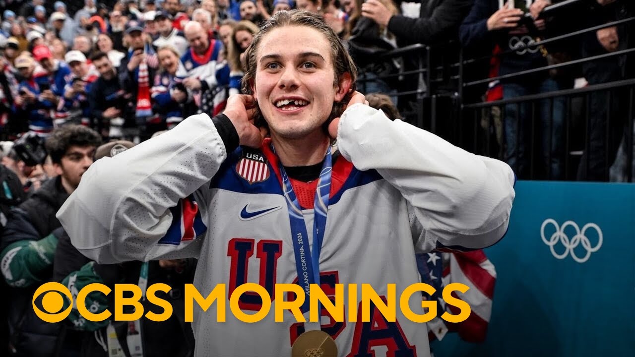 U.S. men's hockey wins first Olympic gold medal since 1980 after defeating Canada in overtime