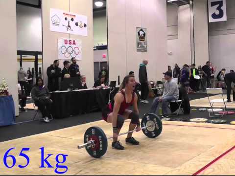 2015 Atlantic States Open - Women Clean & Jerk 48 - 63 kg