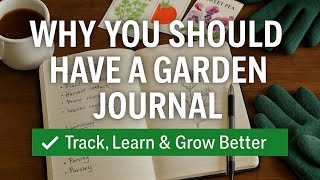 🎥 ✅ 🌿 Why You Should Have a Garden Journal 📔 | Track, Learn & Grow Better |