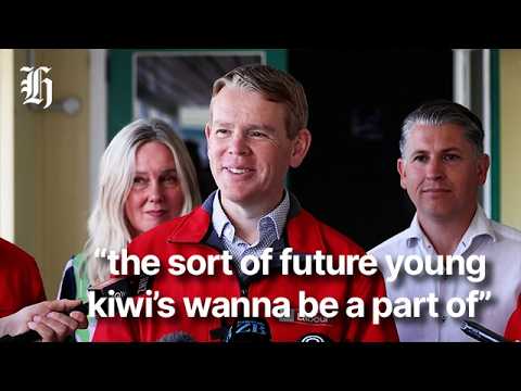 Thumbnail for Labour leader Chris Hipkins speaks to media