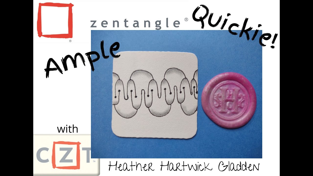 Ample | Zentangle® Quickie