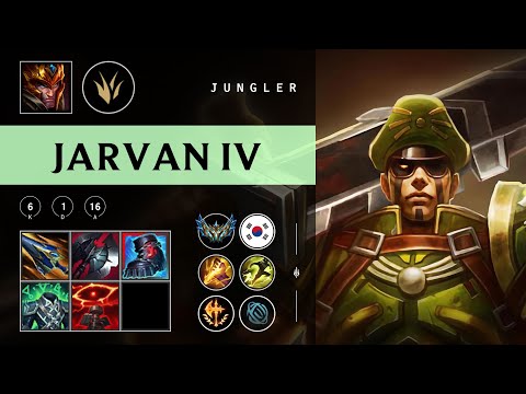 Jarvan IV Jungle vs Lee Sin - KR Challenger Patch 25.23