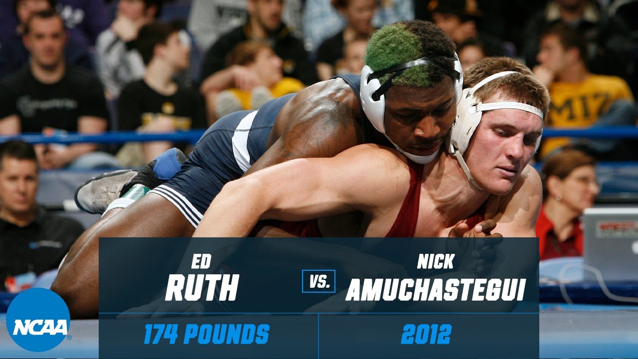 2012 NCAA Final - 184 Pounds - Ed Ruth vs. Nick Amuchastegui