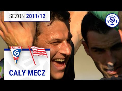 (1/2) Górnik Zabrze - Cracovia | CAŁY MECZ | Ekstraklasa 2011/12 | 8. Kolejka
