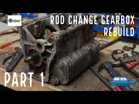 Rebuilding a Classic Mini Rod Change Gearbox - Part 1