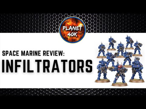 Space Marine INFILTRATORS Review / Tactics  - 9th Edition Codex - Warhammer 40k