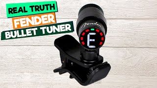 Fender Bullet Tuner Review: Is This the BEST Minimalist Clip-On Tuner for Gigs?