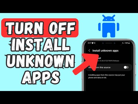 How To Turn Off Install Unknown Apps On Android