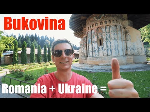 Mysterious monasteries of beautiful Bukovina (Romania + Ukraine) 🇷🇴🇺🇦