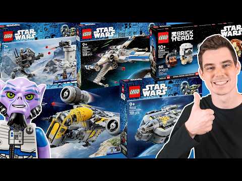 LEGO STAR WARS 2026 MANDO & GROGU SETS! (Razor Crest, AT-RT, X-Wing, & More!)