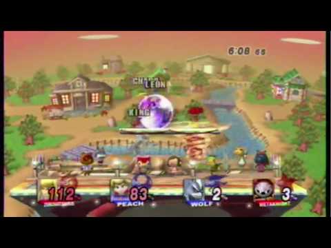 TSL4 - L½F - Charby (ZSS) & Kaos (MK) vs King (Wolf) & Leon (Marth) [1/2]