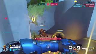 [Overwatch2]DPSエメラルド　サポプラチナ練習中