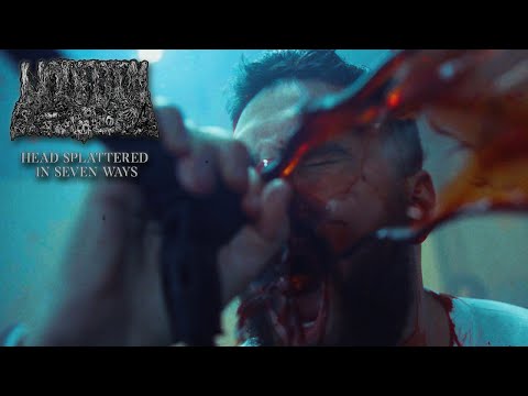 UNDEATH - HEAD SPLATTERED IN SEVEN WAYS (OFFICIAL VIDEO) online metal music video by UNDEATH