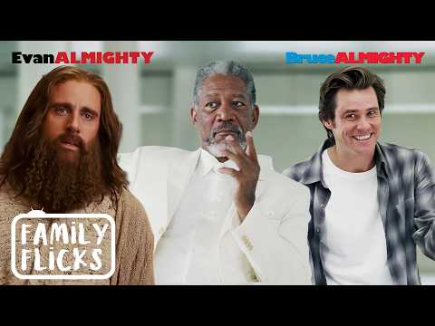 Good God! It's the Best of the POWERS from Bruce and Evan Almighty! | Family Flicks