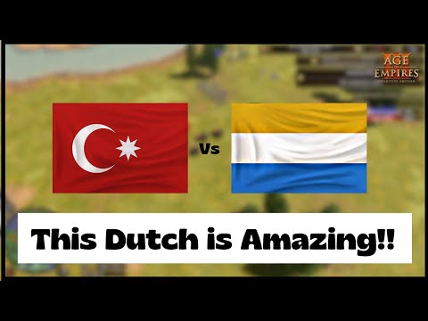 Age of Empires 3- Ottoman Vs Dutch | Kerimb1903 Vs Strategy enjoyer | Aoe3 DE | 1v1 Pro Game | 4K