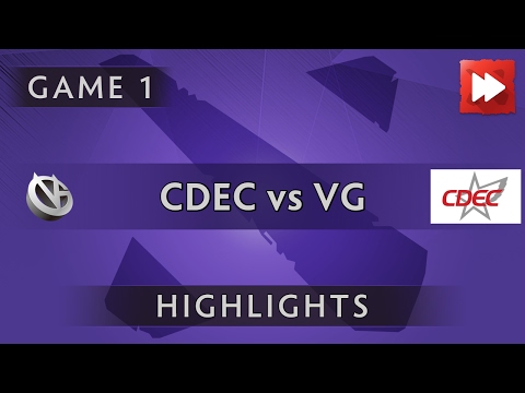 CDEC Gaming vs Vici Gaming [Game 1] Kiev Major - Dota Highlights