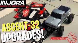 We Fully Upgraded the Redcat Ascent-32! Injora Mods & Drive Test