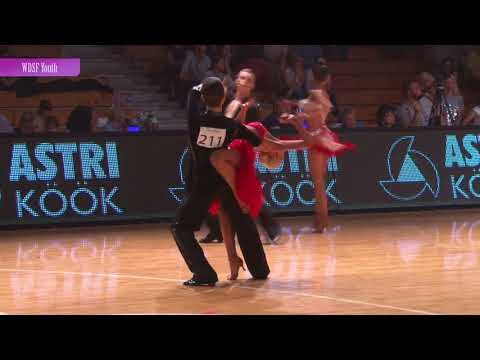 WDSF Tartu Open 2017. Youth Open Latin Final