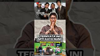 Download lagu ARTI KATA NUNO DARI BAND YOVIE & NUNO YANG BANYAK ORANG TIDAK TAHU❗#yovieandnuno #dikta #wendicagur mp3