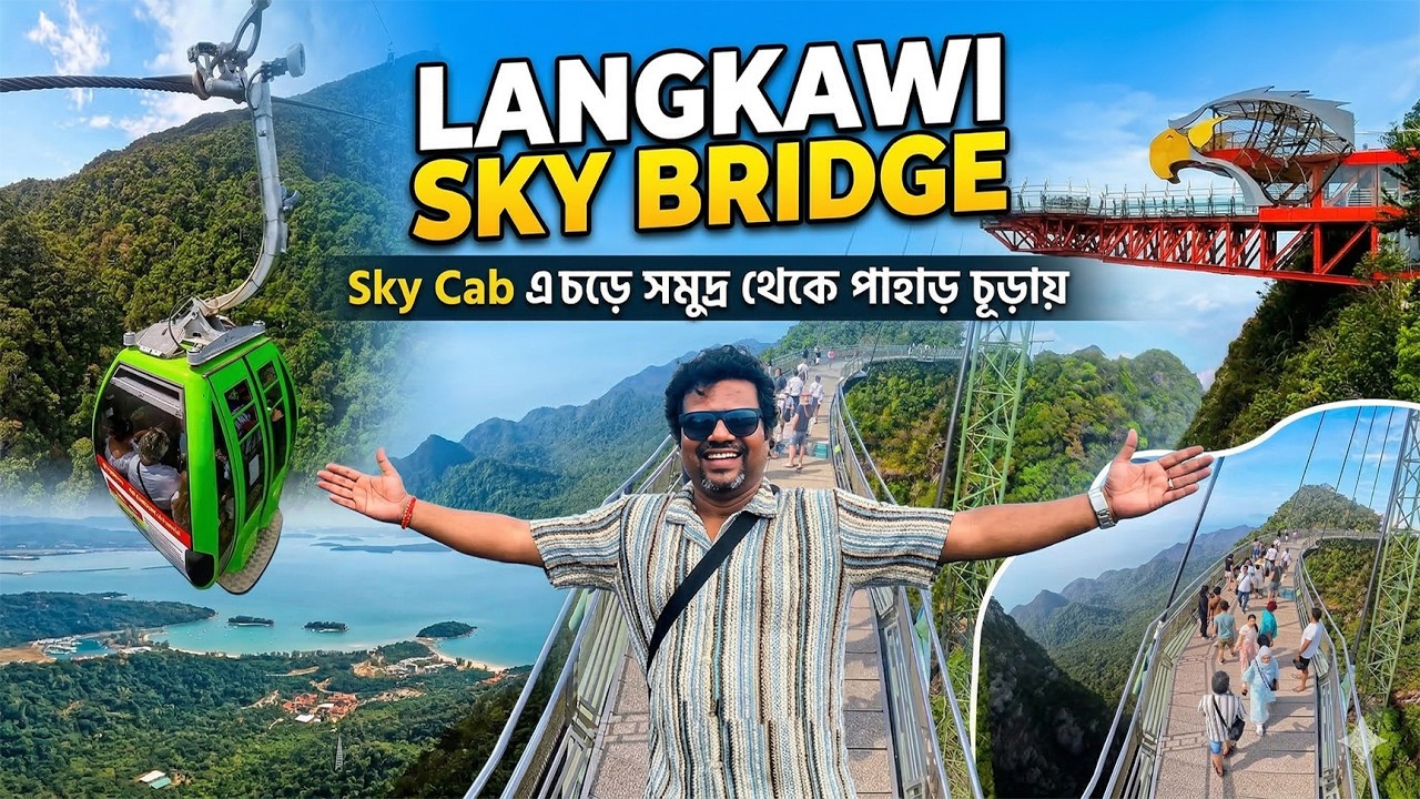 Langkawi Malaysia Tour 2026 | Breathtaking Sky Bridge of Langkawi | Sun Set at Cenang Beach