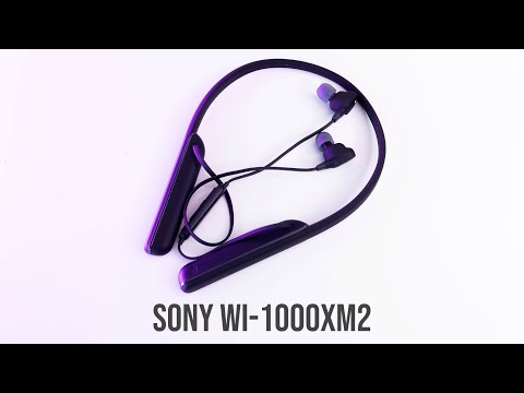 External Review Video qct2UZfXsZg for Sony WI-1000XM2 Neckband Headphones with Noise Cancellation