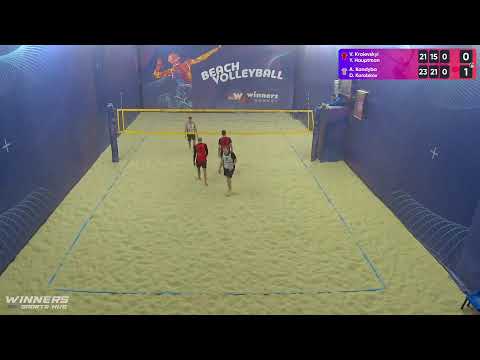 20:25 V. Kraievskyi / Y. Hauptman - A. Kandyba / D. Korobkov 10.02.2023 | Winners Beach Volleyball