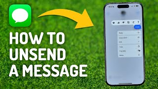 How to Unsend a Message on iPhone 15 Pro
