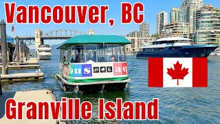 Pre-Cruise Trip Granville Island Day | Aquabus, Shops, & Dining!