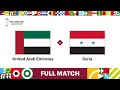 United Arab Emirates v Syria | FIFA Arab Cup Qatar 2021 | Full Match