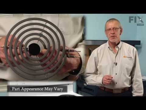 Frigidaire Range Repair – How to replace the Surface Element - 8" - 2600W