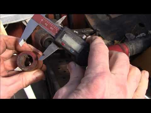 Part of a video titled How to Measure Spring Eye Bushing Diameters - YouTube
