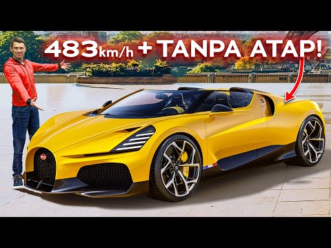 Roadster Bugatti baru DILUNCURKAN!