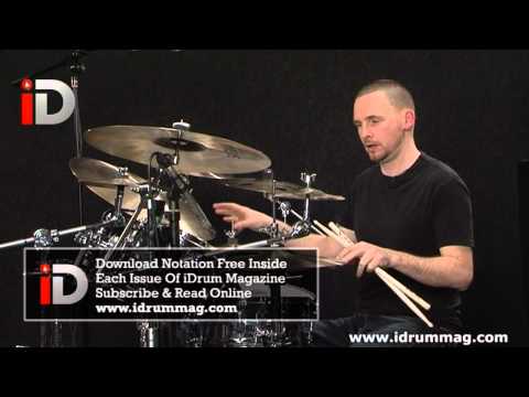 Free Drum Lesson - Applying Rudiments Around The Drum Kit - Lesson 1 Part 2 - iDrum Magazine