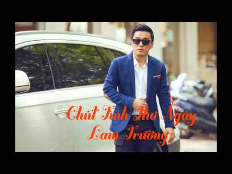 CHÚT TÌNH THƠ NGÂY