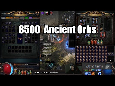Using 8500 Ancient Orbs on Belts