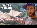PROBLEM SOLVED Protecting Our Wood Siding Lumber From The Weather For Our Cabin Homestead Build