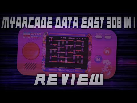MyArcade Portable Data East 308 in 1 System (Review)