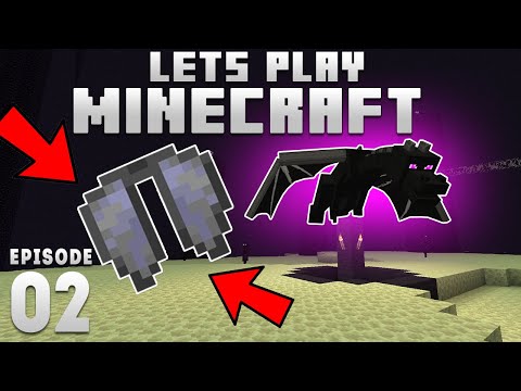 iJevin Plays Minecraft - Ep. 2:  FLIGHT BEFORE FIGHT! (1.16 Minecraft Let's Play)