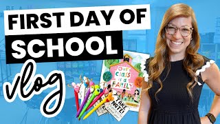 It's the First Day of School! | 4th Grade Teacher VLOG