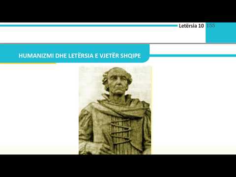 Mesimi 7 1 Humanizmi, Letërsia e vjetër shqipe  Marin Barleti