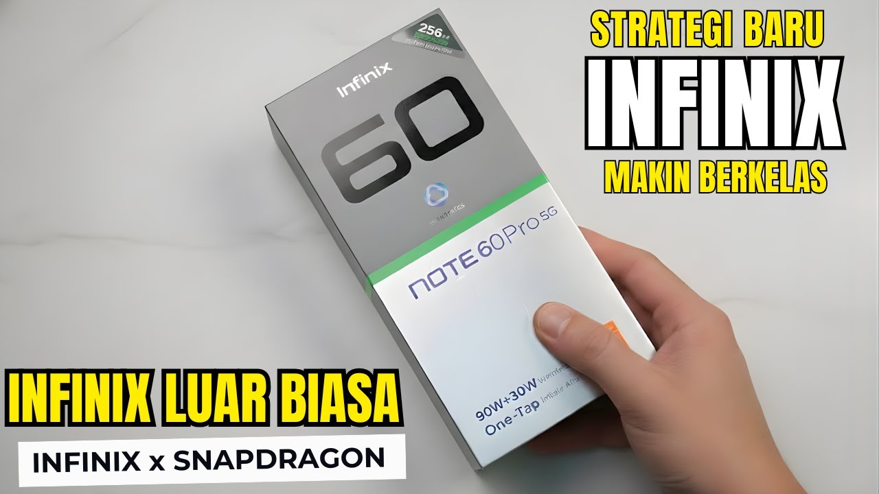 AKHIRNYA RESMI‼️INFINIX NOTE 60 PRO 5G | GAK NYANGKA INFINIX SEKARANG PAKE SNAPDRAGON