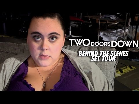 Two Doors Down - behind the scenes set tour with Sharon Rooney