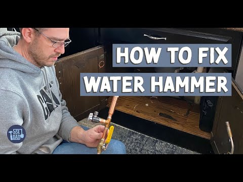 How To Stop Banging Pipes - Plumbing repair and under the sink upgrades