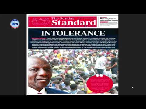 The BOLD Sunday Standard: Intolerance