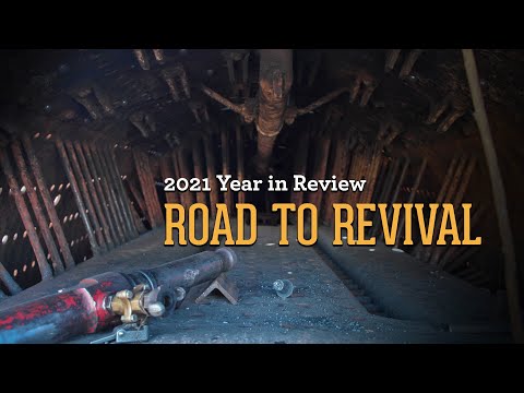 Steam Locomotive Rebuild 50% Complete | 2021 Year in Review
